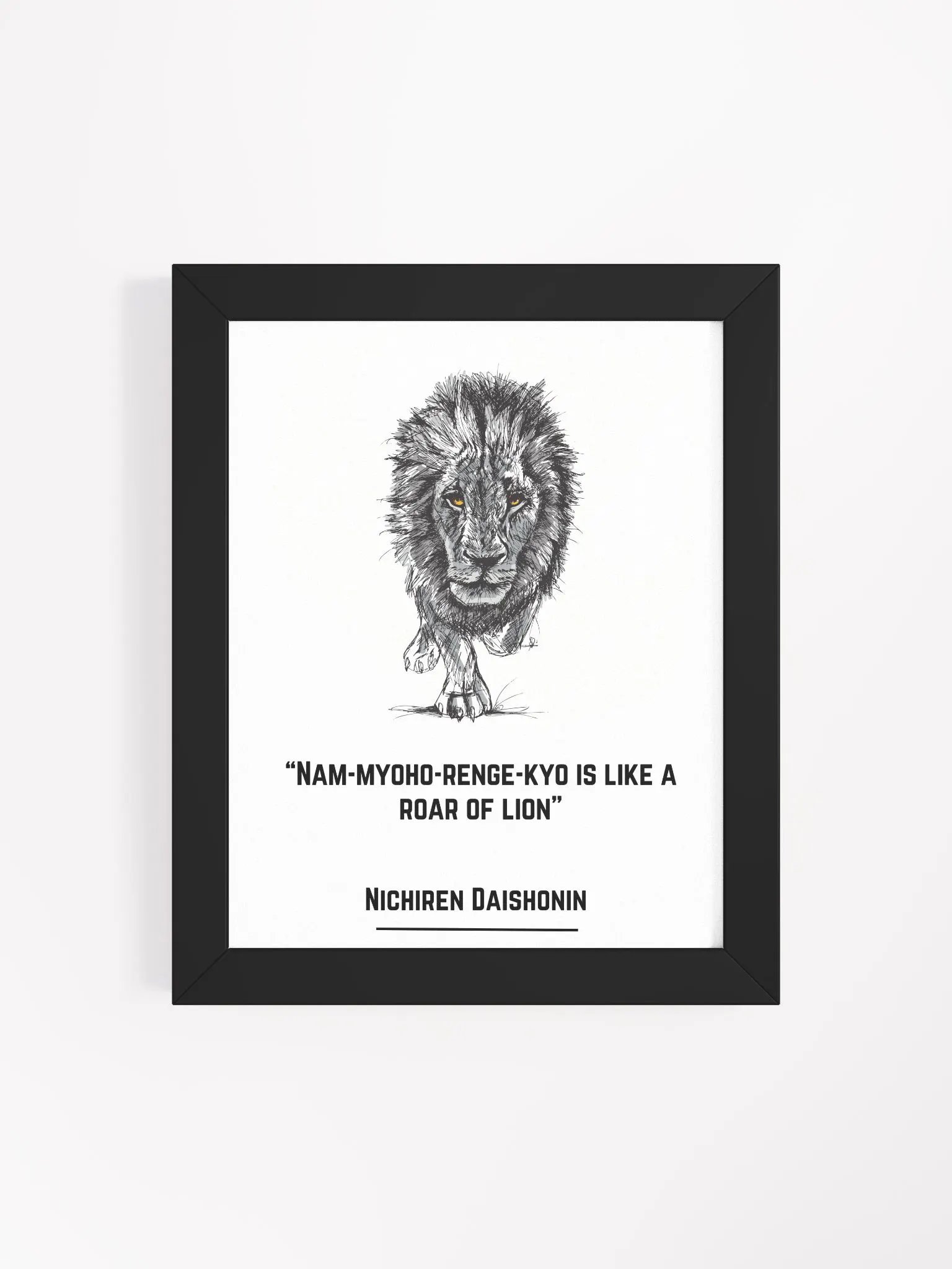 Inspiring Wall Art for Nichiren Buddhists product image (4)