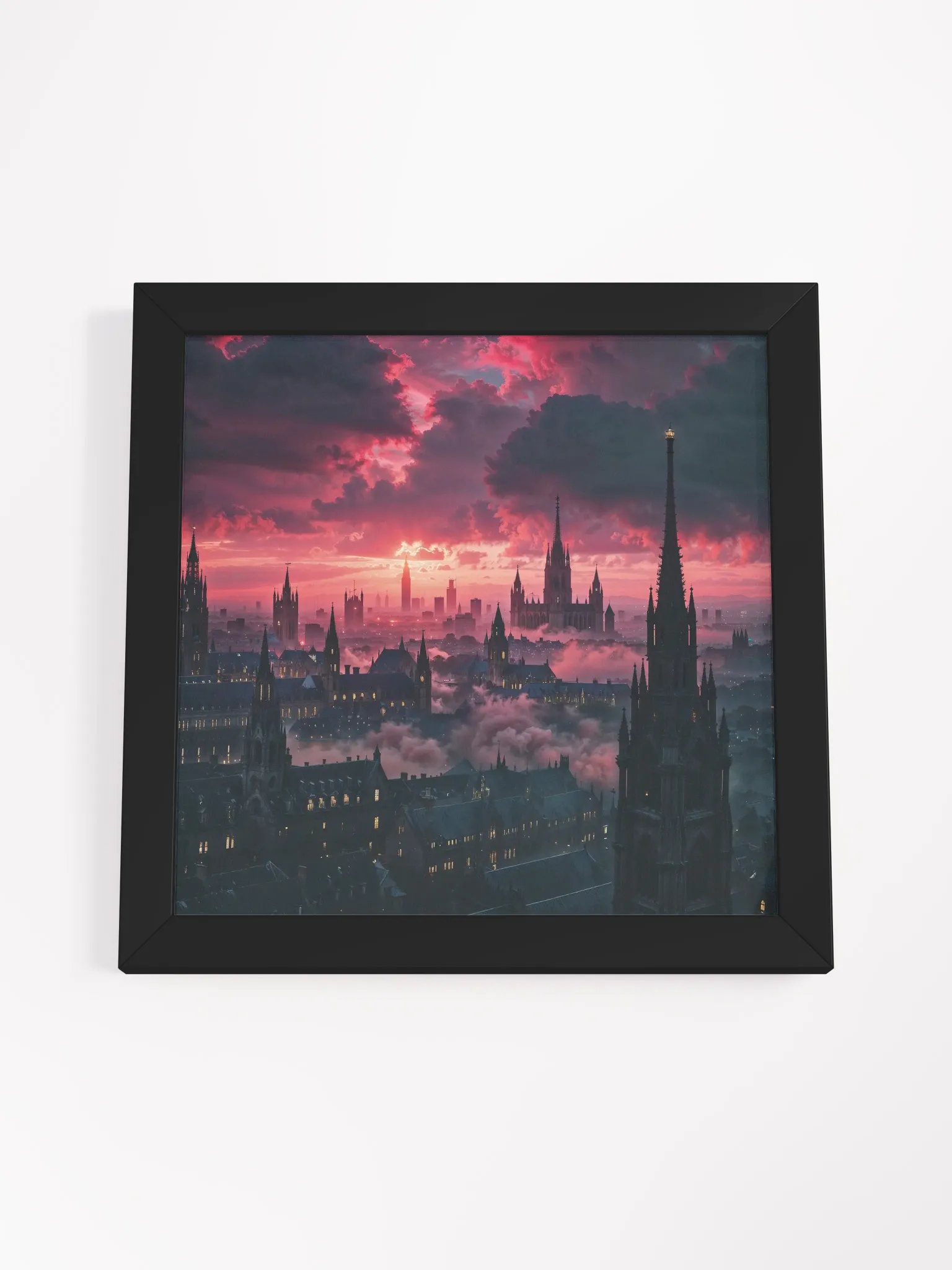 Crimson Ascendancy Framed Print product image (37)