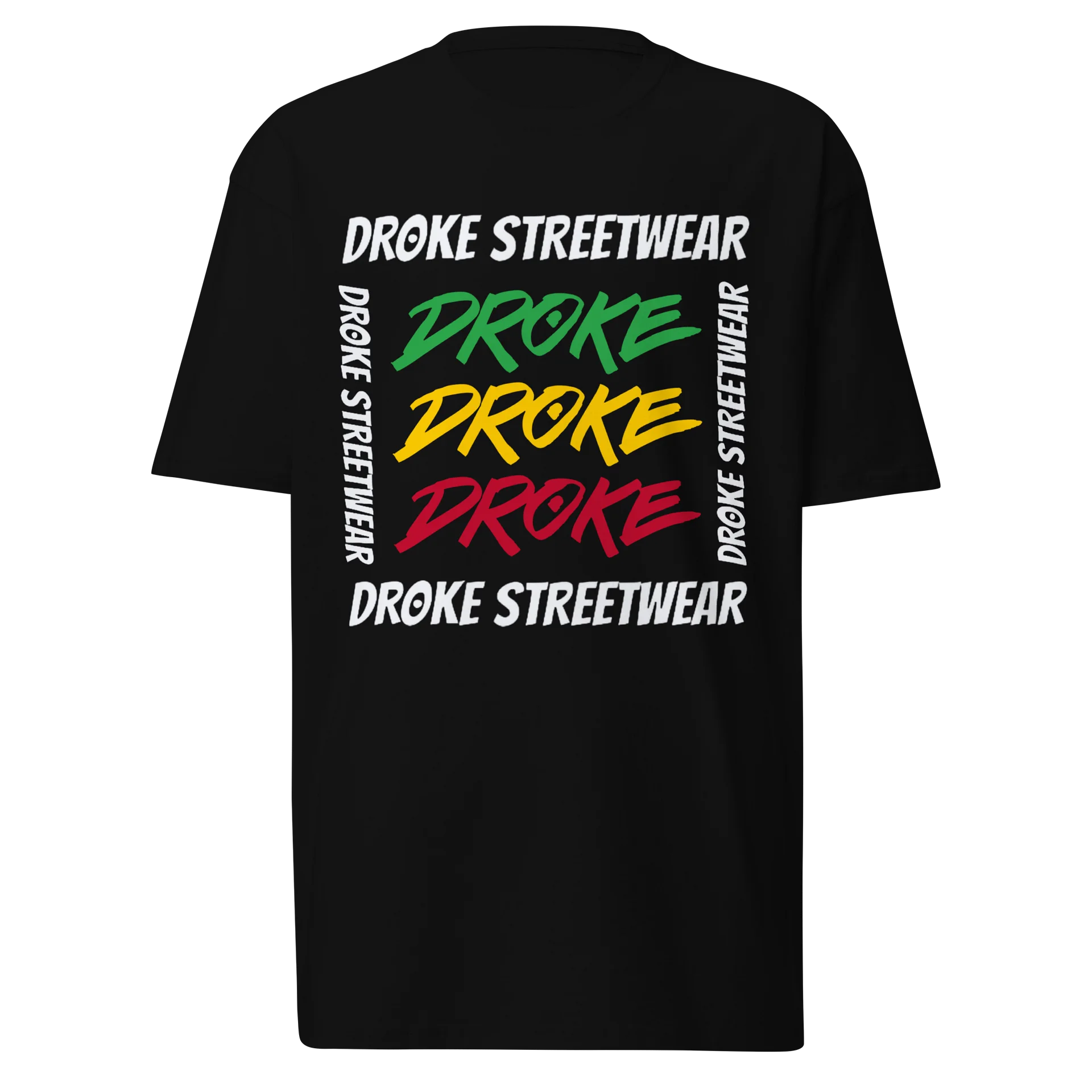 DROKE - RAGGAE Dark Box Graphic T-shirt product image (1)