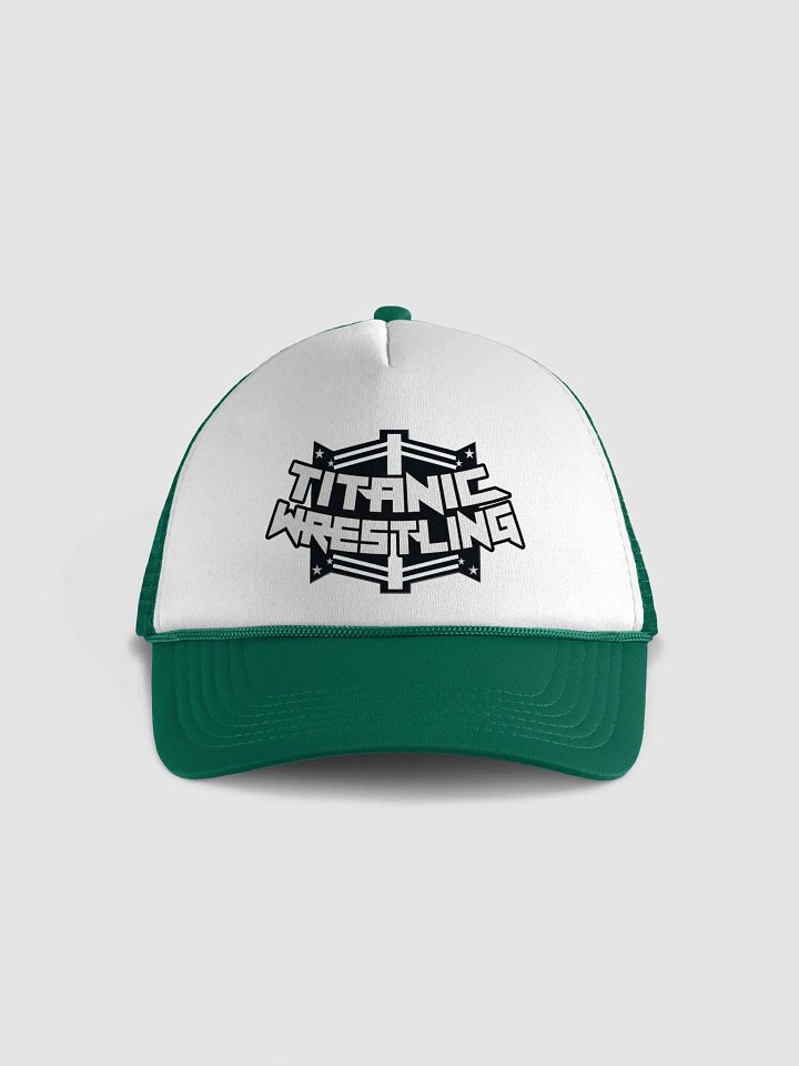 Titanic Logo Peak Cap - GREEN/WHITE product image (1)