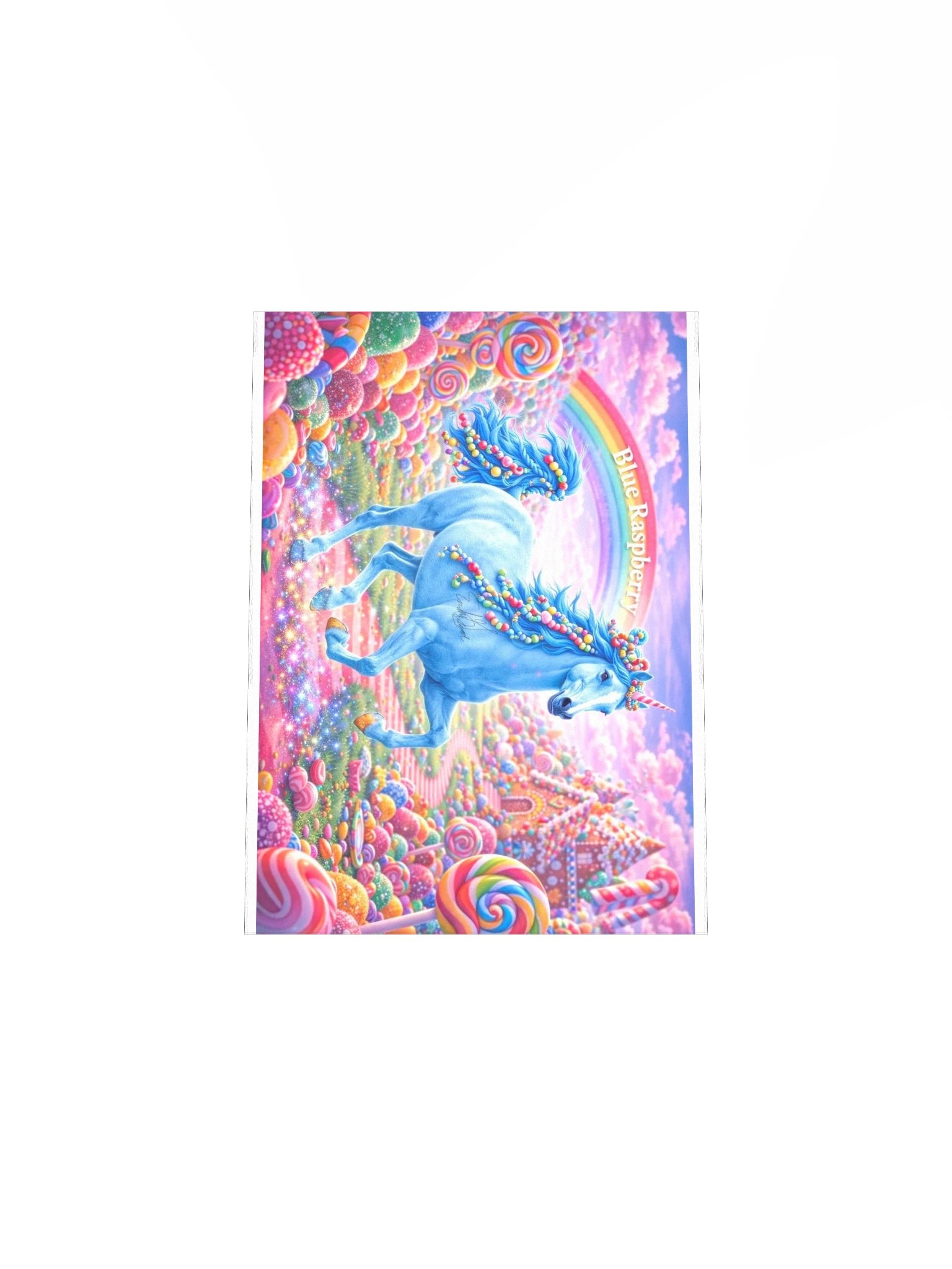 Blue Raspberry — Foodie Unicorn Poster product image (4)