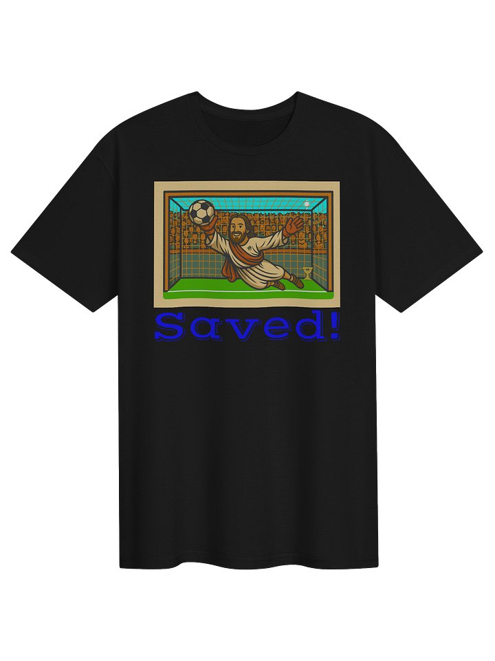 Saved! G.O.A.T Goalie Tee product image (1)