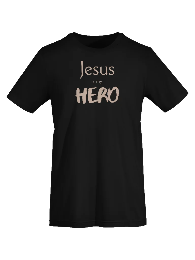 Jesus Is My Hero Christian Tee product image (34)
