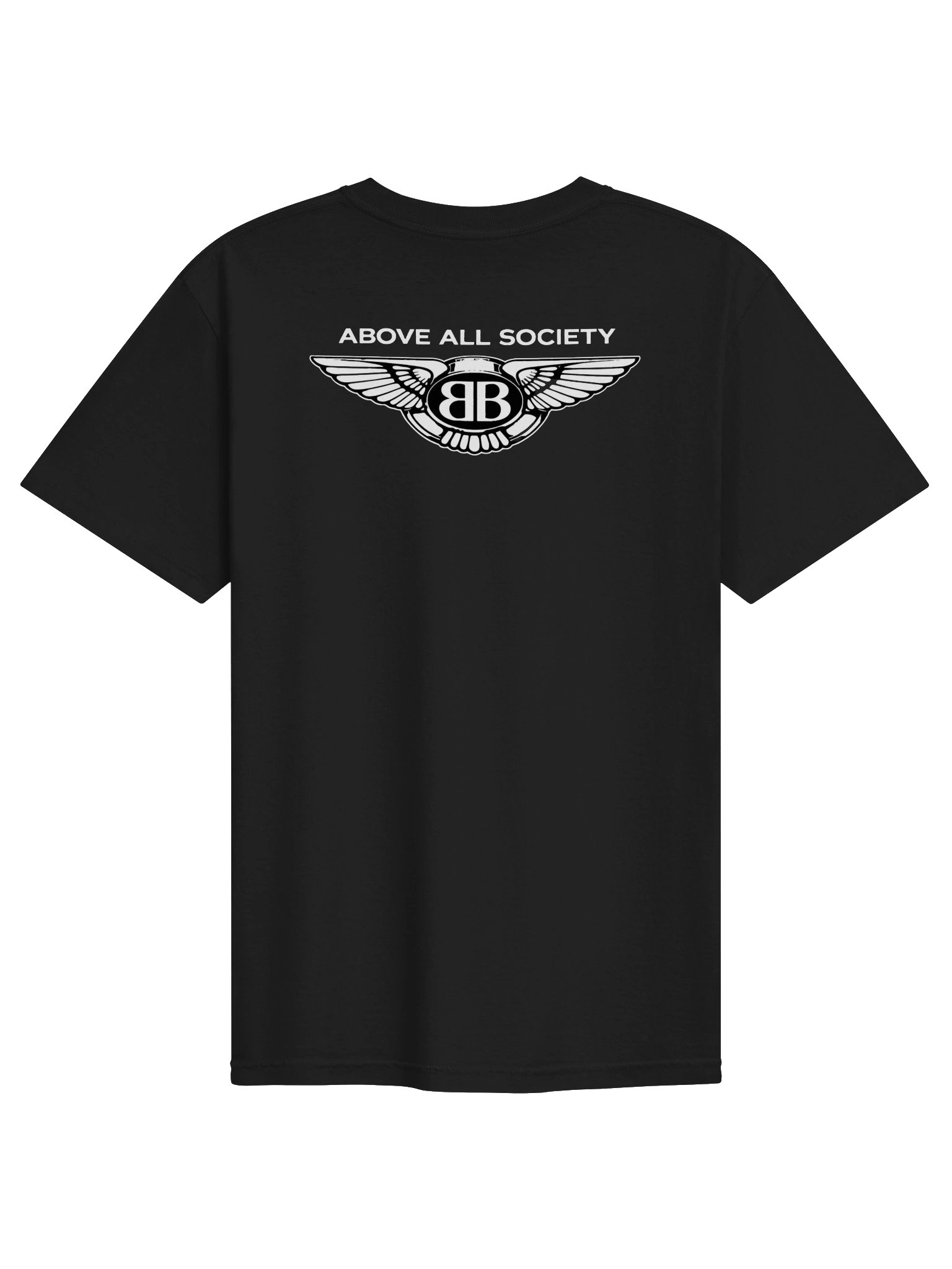 **Above All Society “Bird Boys Club” Black Streetwear T-Shirt** product image (2)