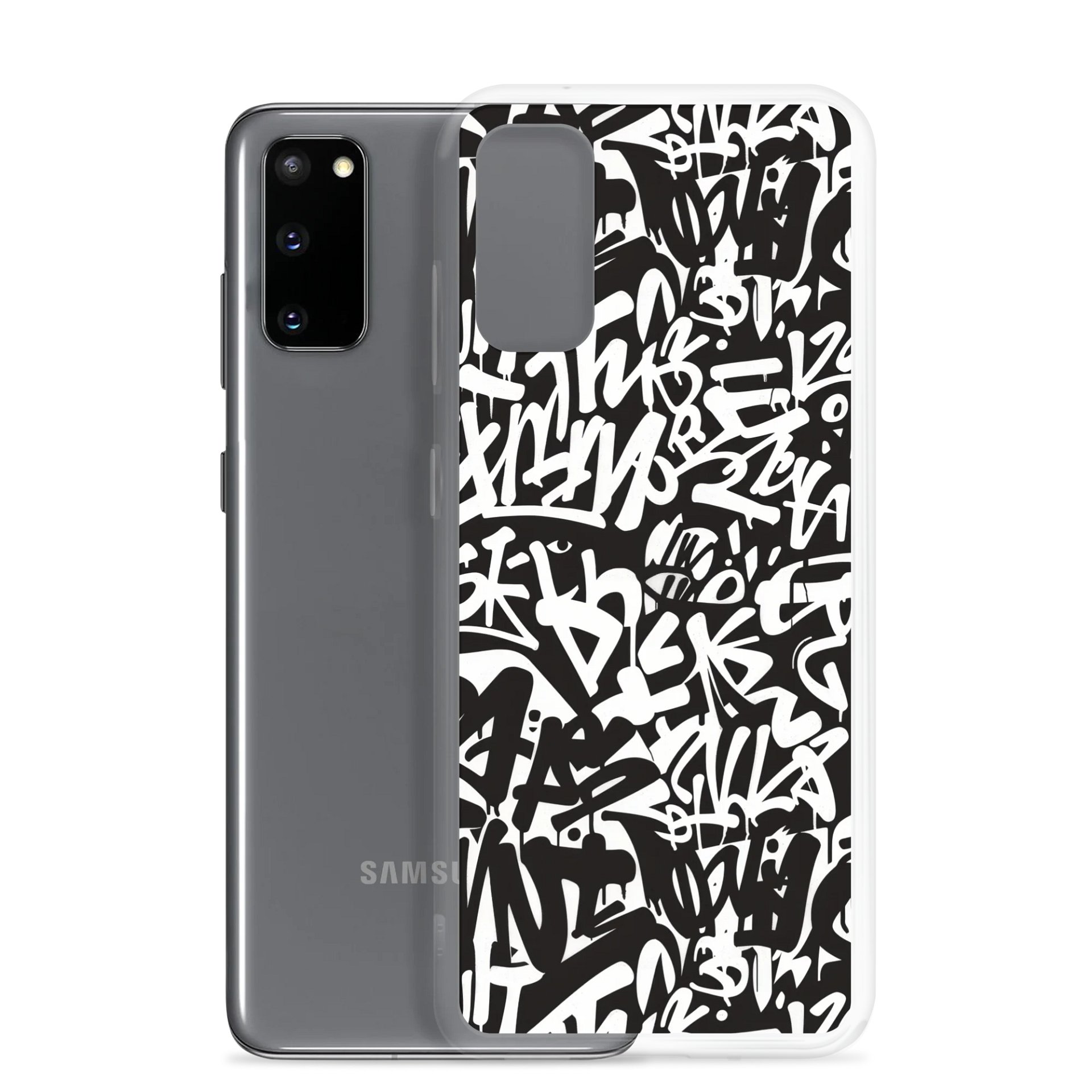 Urban Graffiti Clear Samsung® 20 Plus, 20 FE, 20 Ultra, 20, 21 FE, 21, 21 Plus, 21 Ultra, 22, 22 Plus, 22 Ultra, 23, 23 Ultra, 23 Plus, 24 Plus, 24, 24 Ultra, 25 Plus, 25 Ultra, 25 Cases, product image (2)