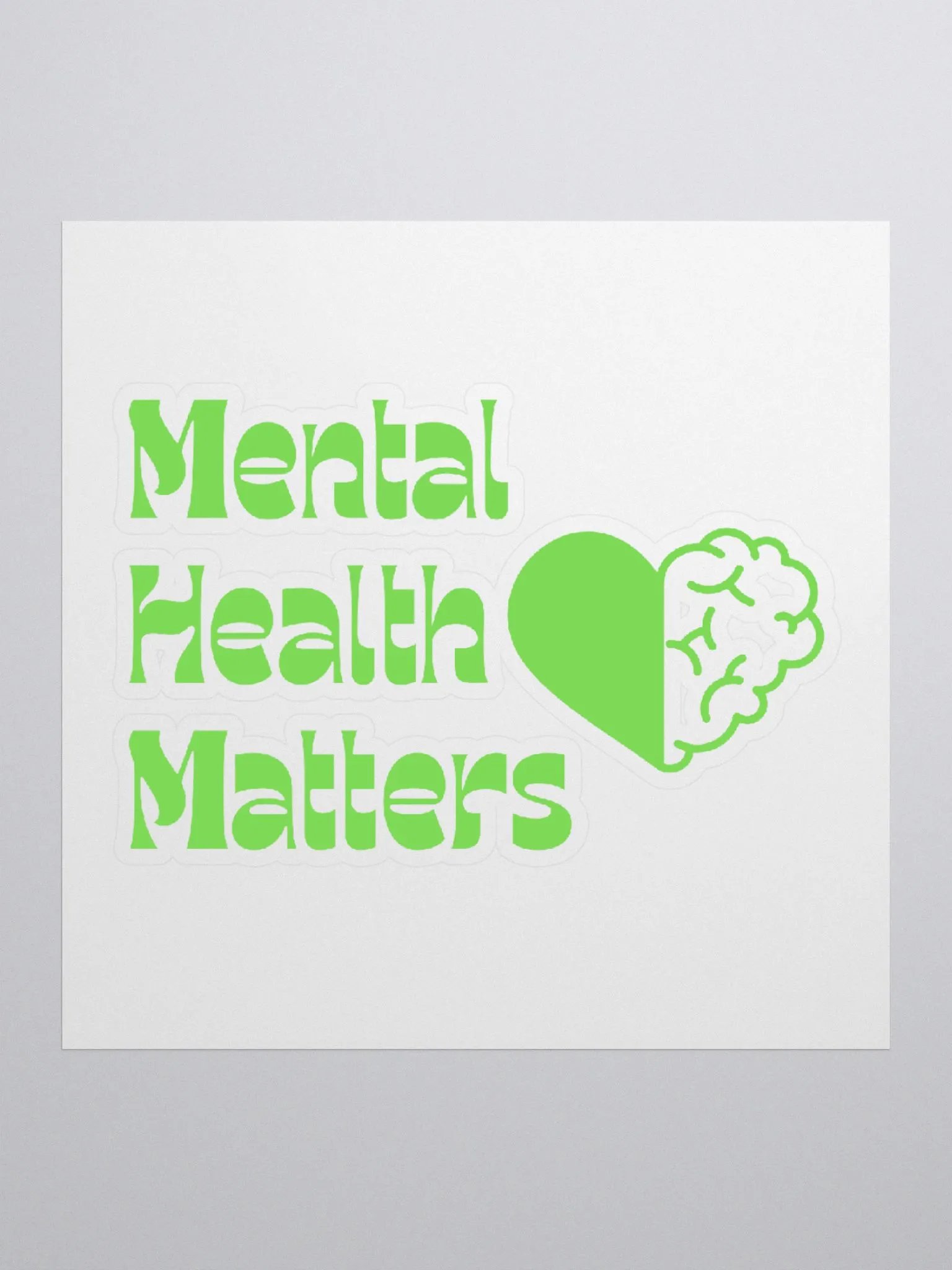 Mental Health Matters - Sticker product image (1)