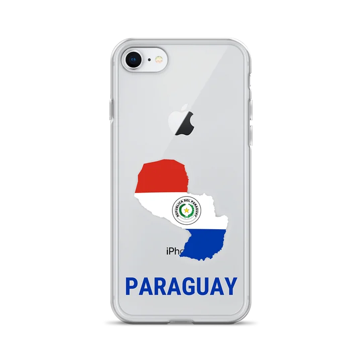 Paraguay 2026 World Cup Flag iPhone Tough Case - Paraguay Soccer Phone Cover - Dual Layer Protective Case product image (1)