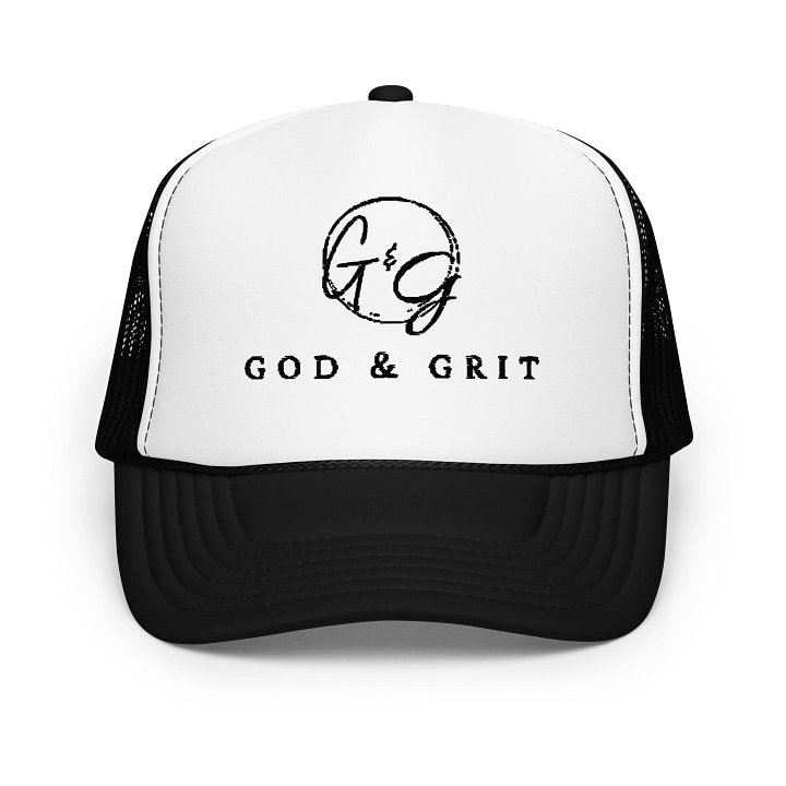 God and Grit Trucker Hat product image (1)