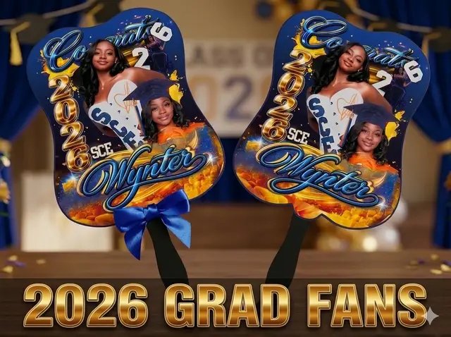 Got Questions About Making Graduation Fans? I’ve Got the Answers! Join me LIVE today as I walk you through tips, tricks, and real techniques for creating your Custom Graduation Fans for the Class of 2026 on my YTC. If you’ve been thinking about making your own fans, this is the perfect time to learn and follow along with me step-by-step. ⏰ There’s still time to grab your templates, print them out, and get your scissors ready before we go live! Supplies I’ll Be Using During the Live: • Cricut Maker 3 • Scissors (for cutting by hand) • Cardstock of your choice (I’ll also reveal exactly what I use) • Double-sided tape • Printed Grad Fan Template • Hot glue • Fan stick • Bow (optional) • Painter’s tape (optional) ✨ BONUS: I’ll also show you how to turn your 2026 Big Head Fan Template into a matching Graduation Centerpiece so you can create a complete graduation setup. Don’t miss it — join me live and craft along! 🎓 Grab your Class of 2026 Grad Fan Templates now so you can follow along Once we go live, we’re getting started! See you there! 🤗 The Live will not be saved publicly.  #gradfans  #classof2026  #gradtemplates #liveclass  #exoticpartycreations 