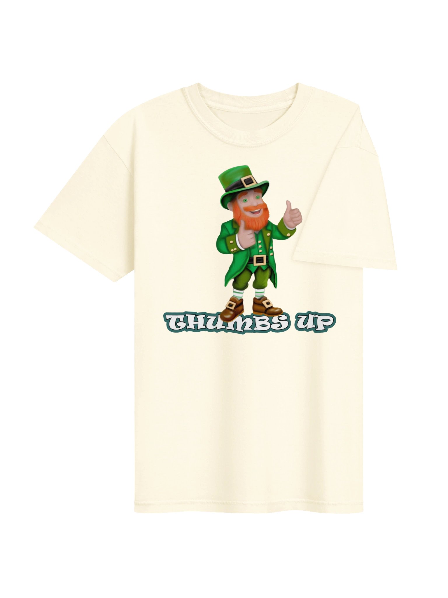Leprechaun "THUMBS UP" T-Shirt. Men's Comfort Colors Garment-Dyed Heavyweight T-Shirt product image (3)