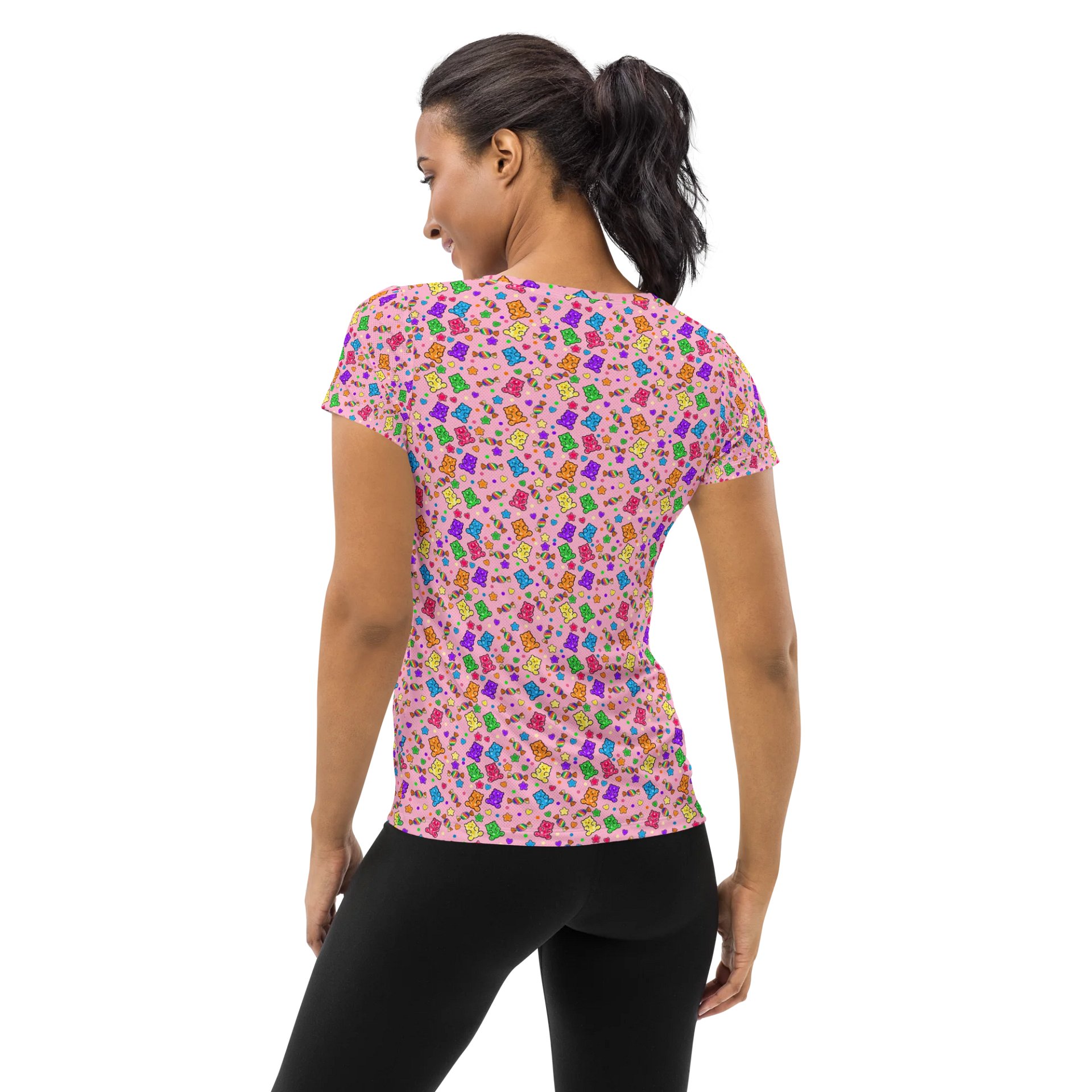 Candy Shop Athletic Woman’s Tee product image (2)