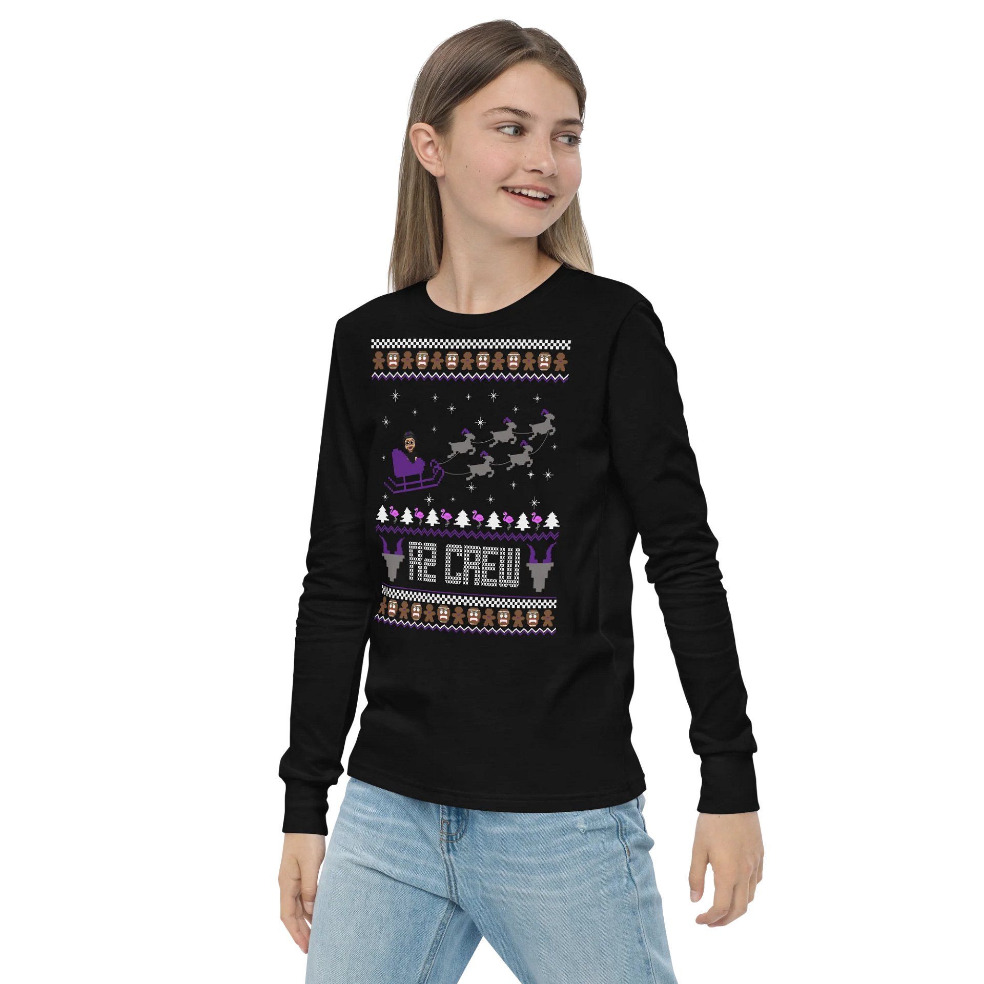 Youth R2 Sleigh Long Sleeve Shirt product image (4)
