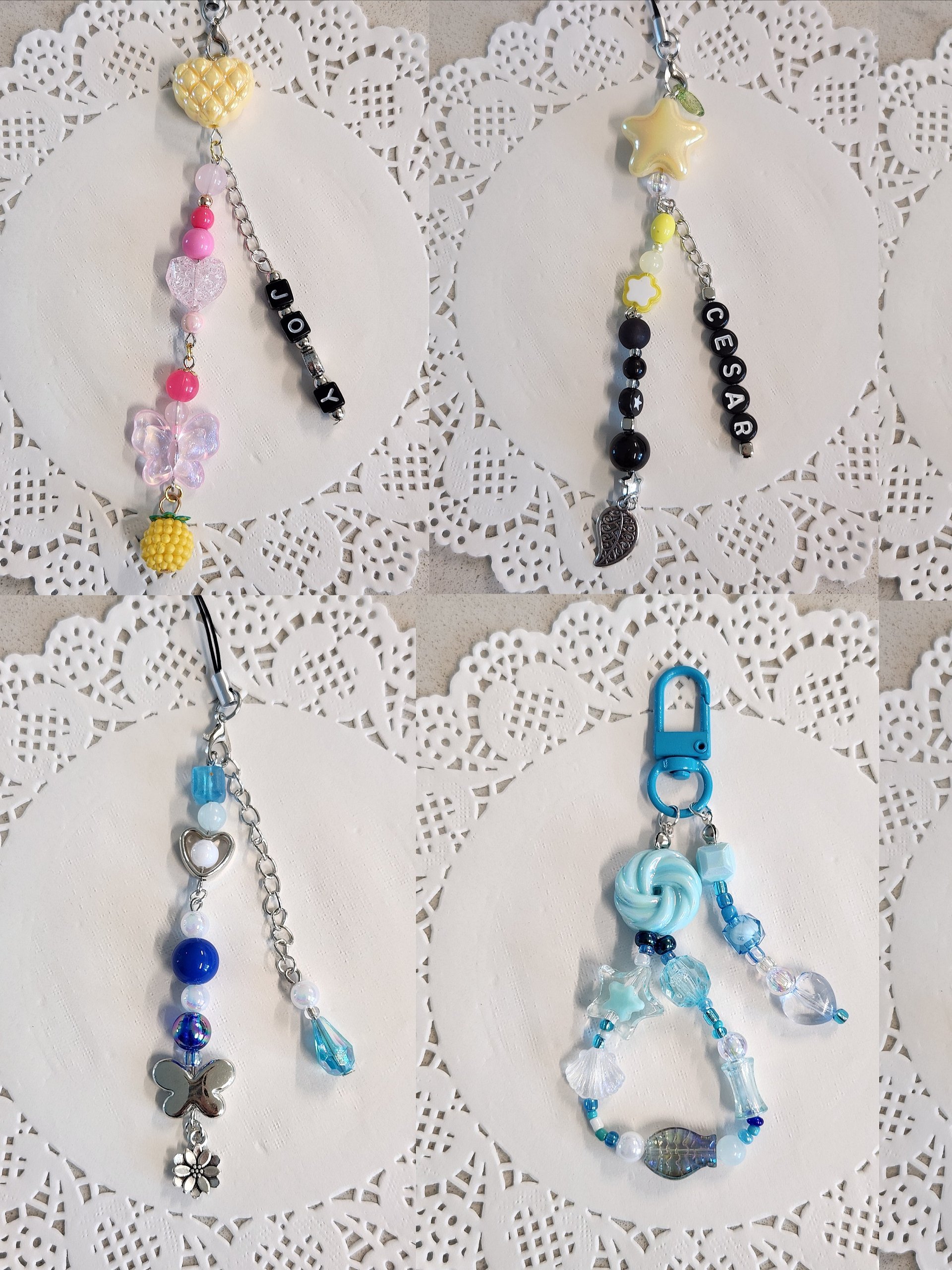 Custom Beaded Keychain product image (1)