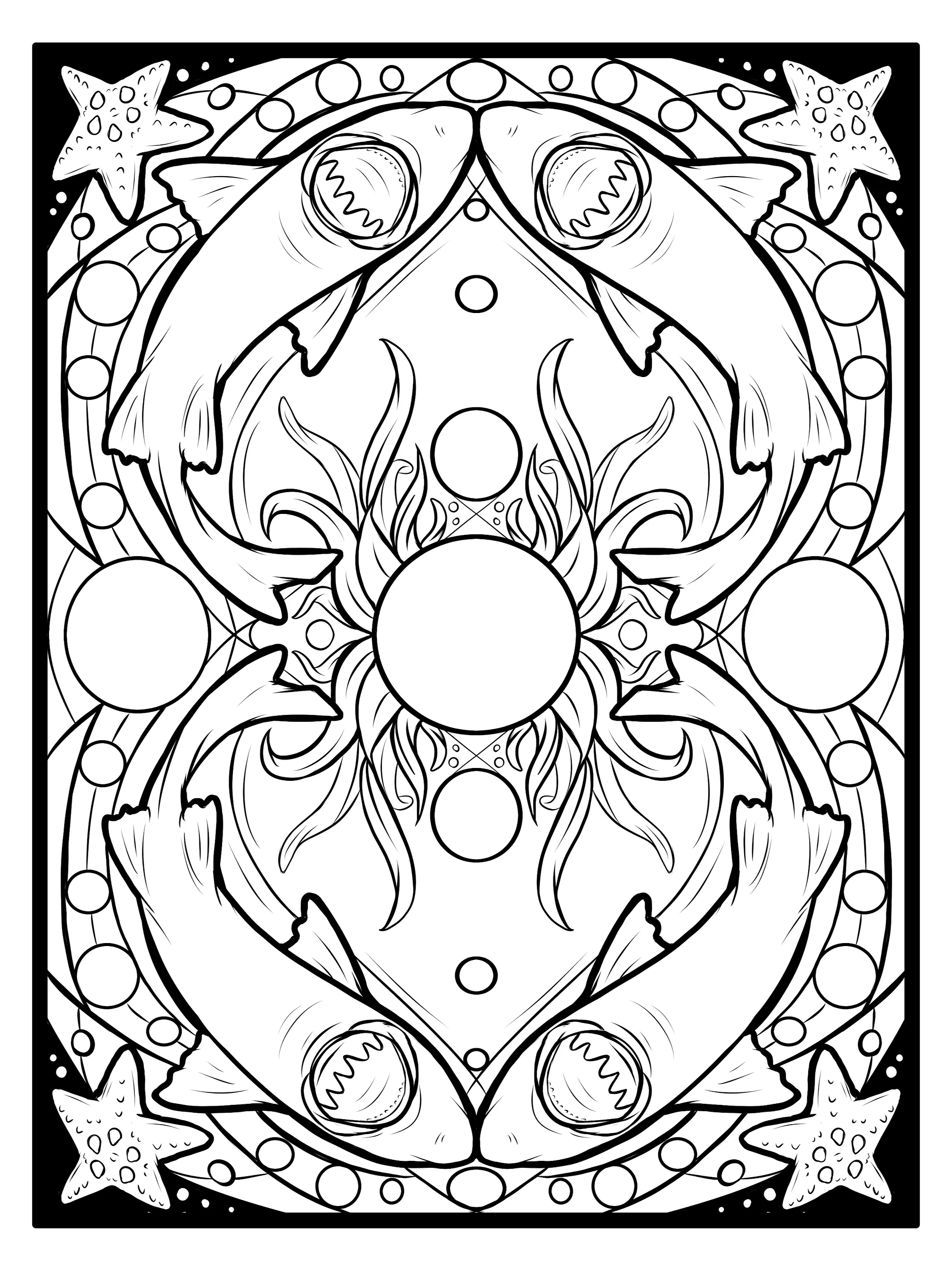Cookiecutter Shark Coloring pages product image (5)