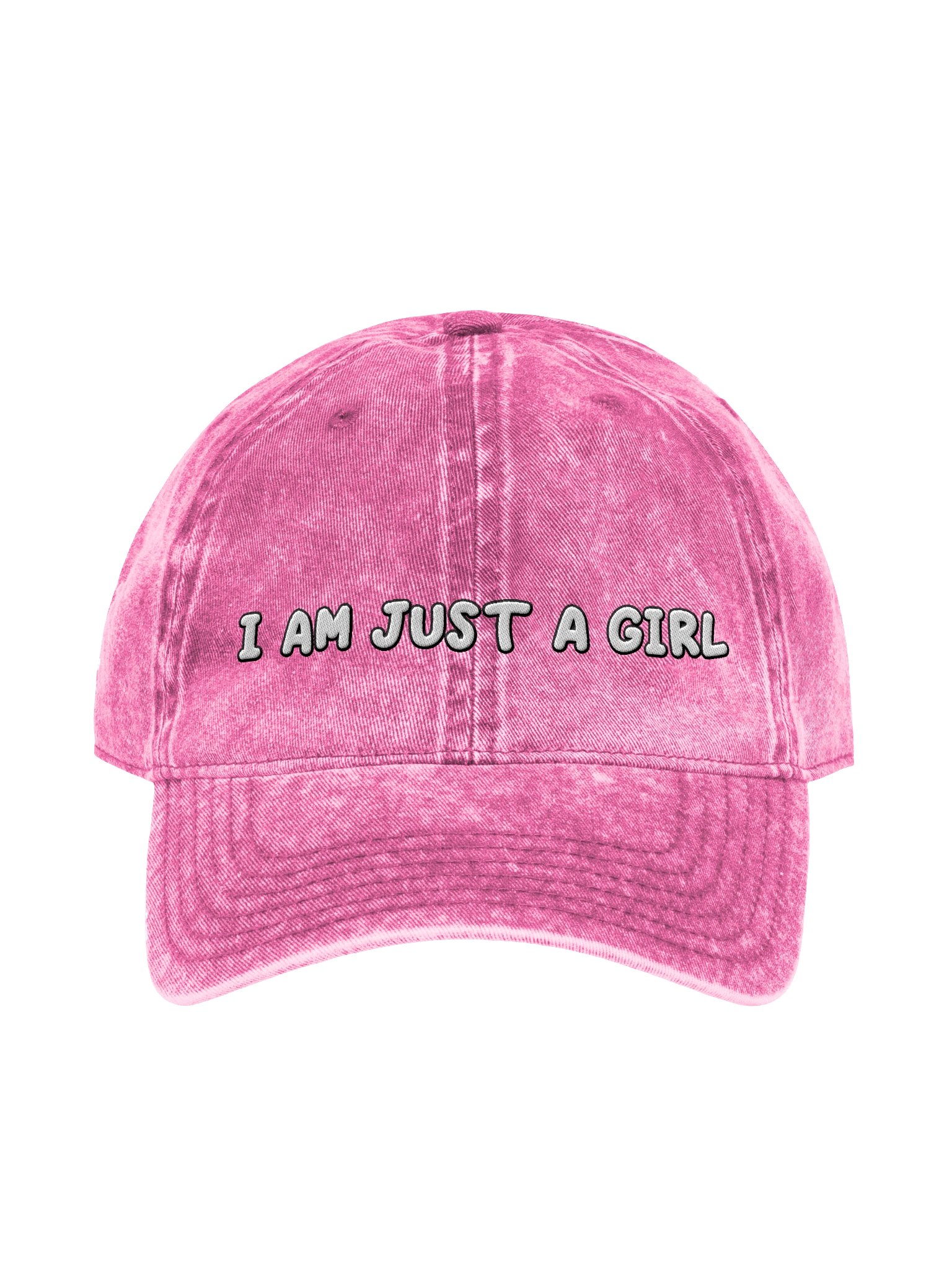 I'm just a girly Cap [Embroidered] product image (4)