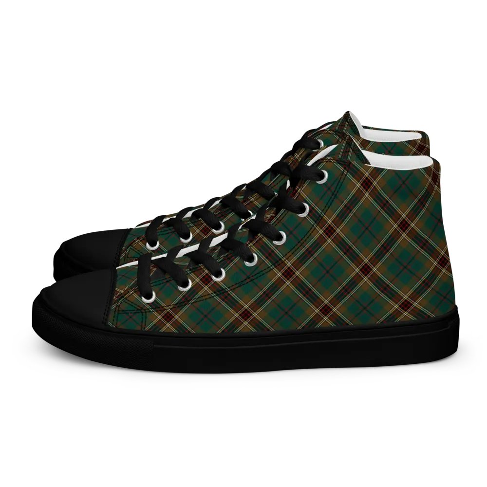 Murphy Tartan Men's High Top Shoes product image (4)