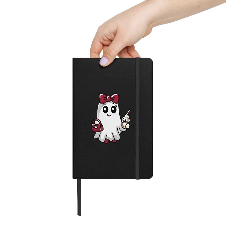 Stylish Ghost Hardcover Bound Lined Notebook product image (2)