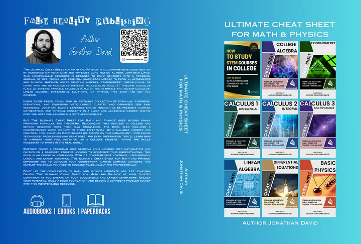 Ultimate Cheat Sheet for STEM Majors [novel size] product image (1)