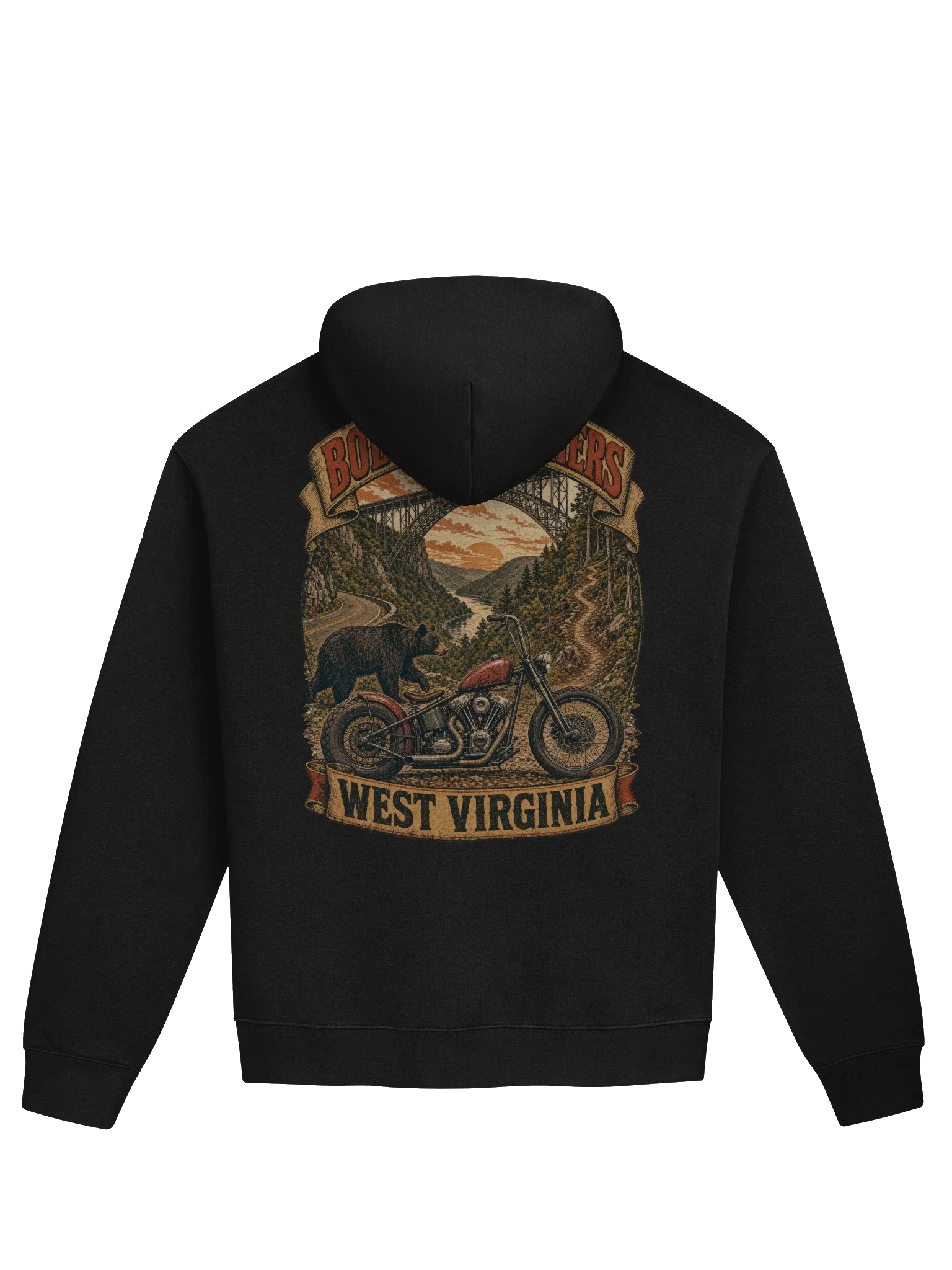 Bobber Brothers - West Virginia Hoodie