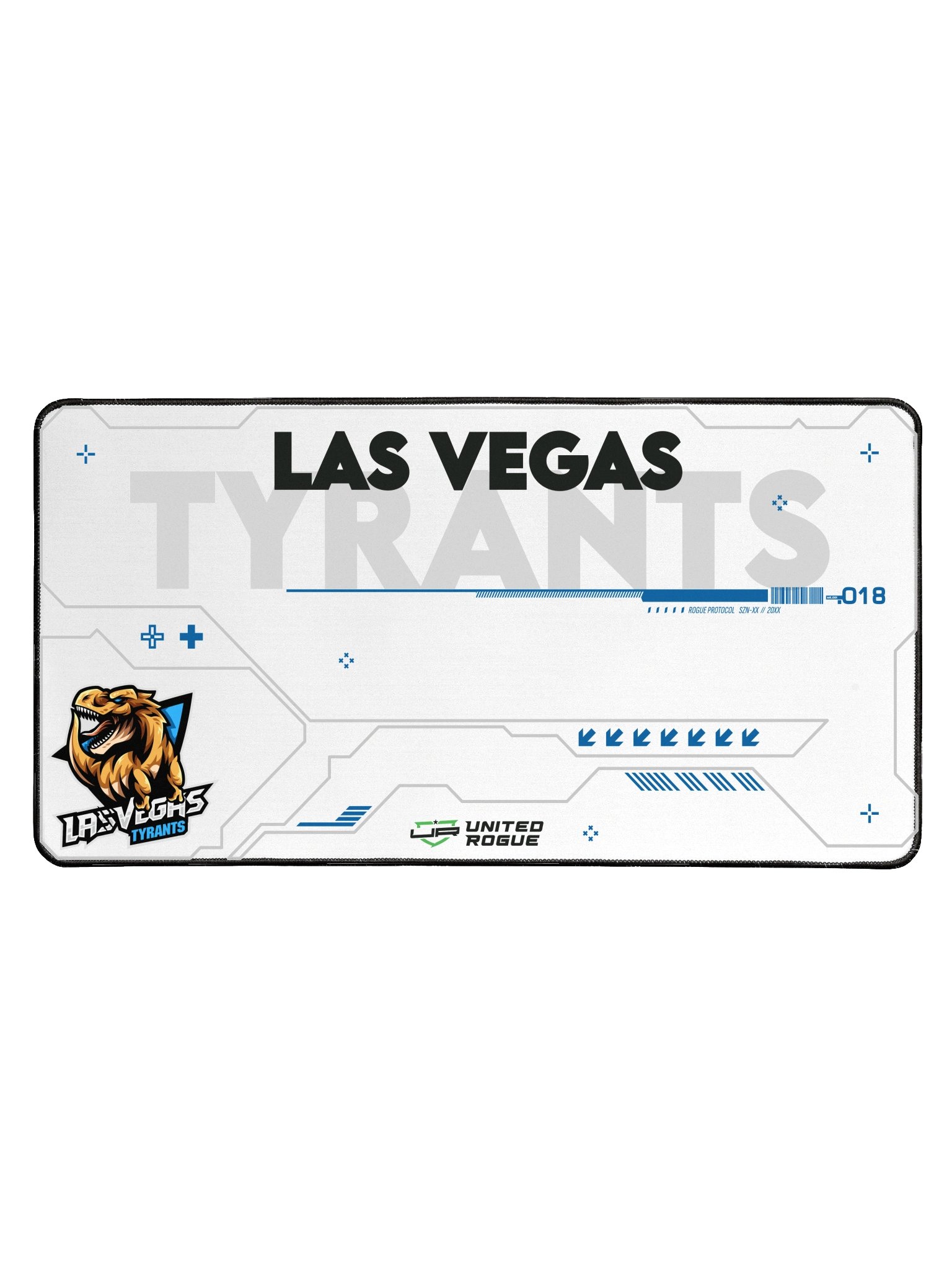 Las Vegas Tyrants White Desk Mat product image (1)