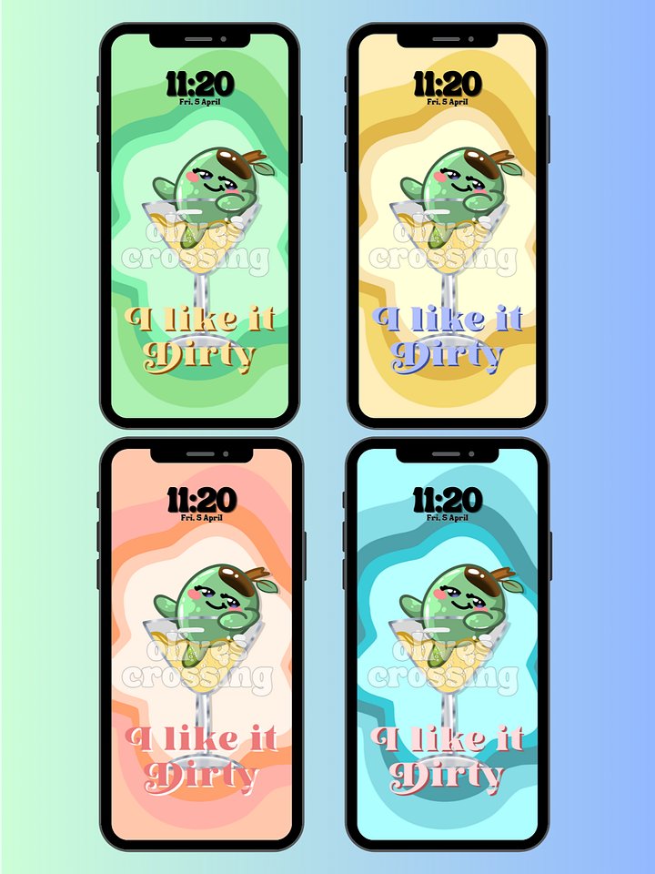 'I Like It Dirty' iPhone/Android Wallpaper Set 2 [2024] product image (1)