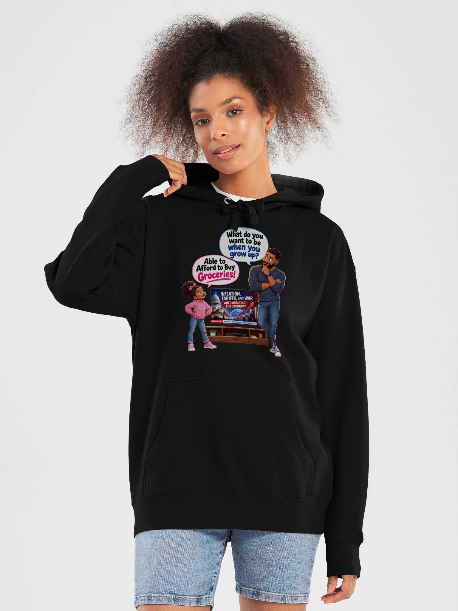 ABLE TO AFFORD TO BUY GROCERIES! HOODIE product image (5)