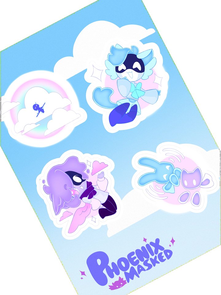 Entities in the Clouds | Kiss Cut Sticker Sheet product image (1)