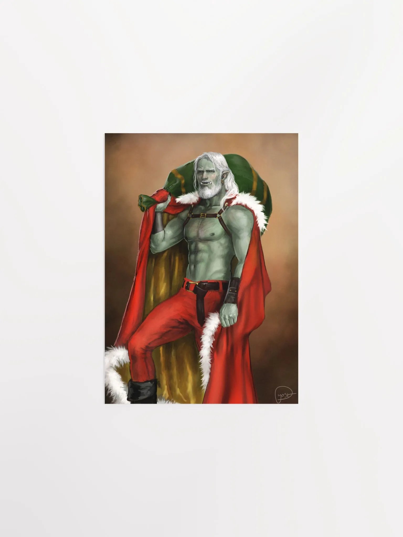 Santa Sigtryggr Art Print, by Serene Yoshiko product image (1)