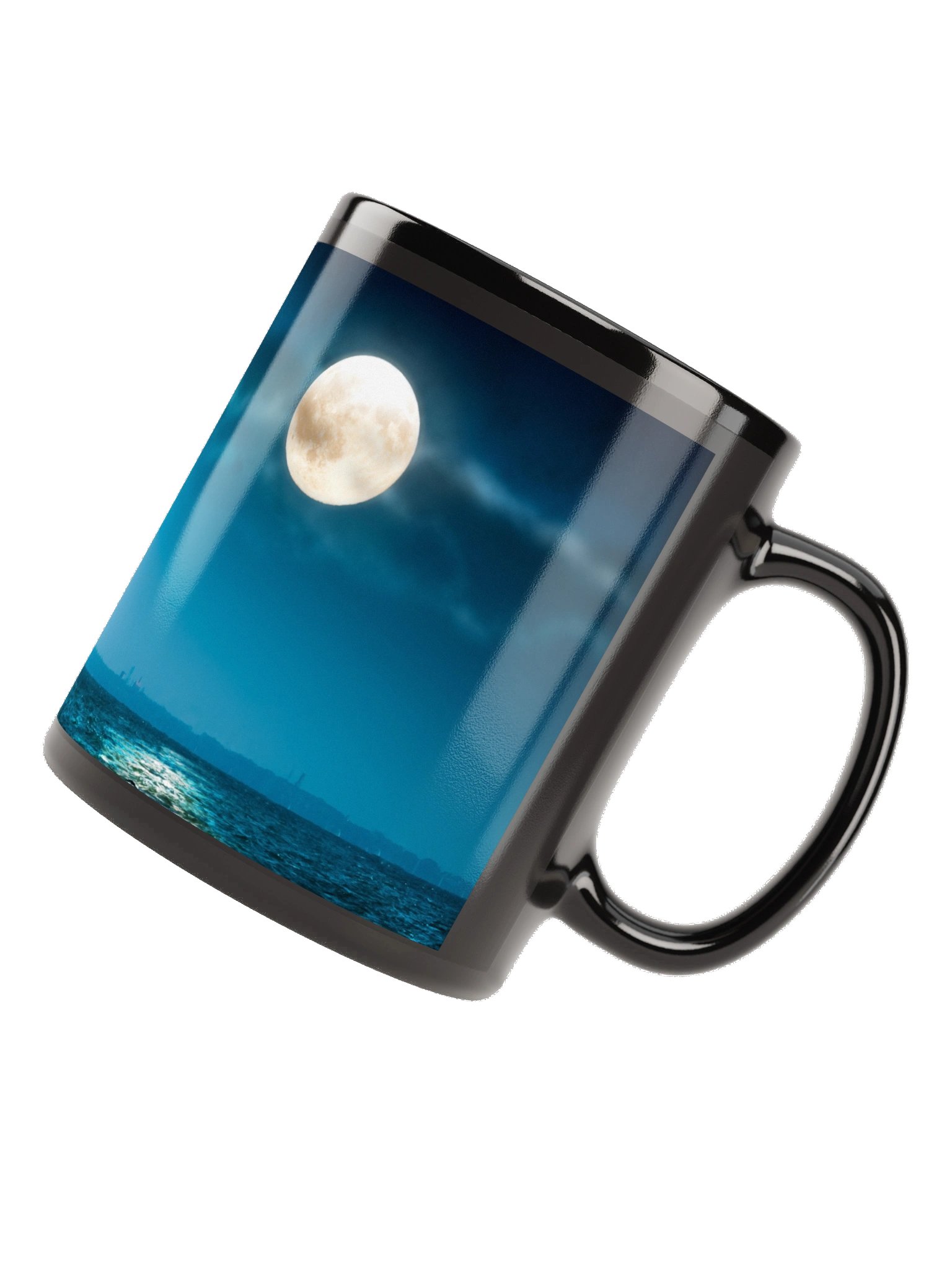 Pirate Ship Mug Full Moon Flying Dutchman Ghost Ship product image (7)