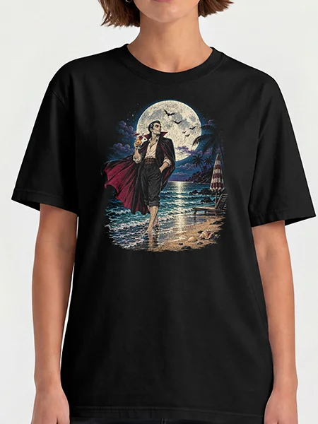 Dracula After Dark — Monster Off Duty Tee product image (4)