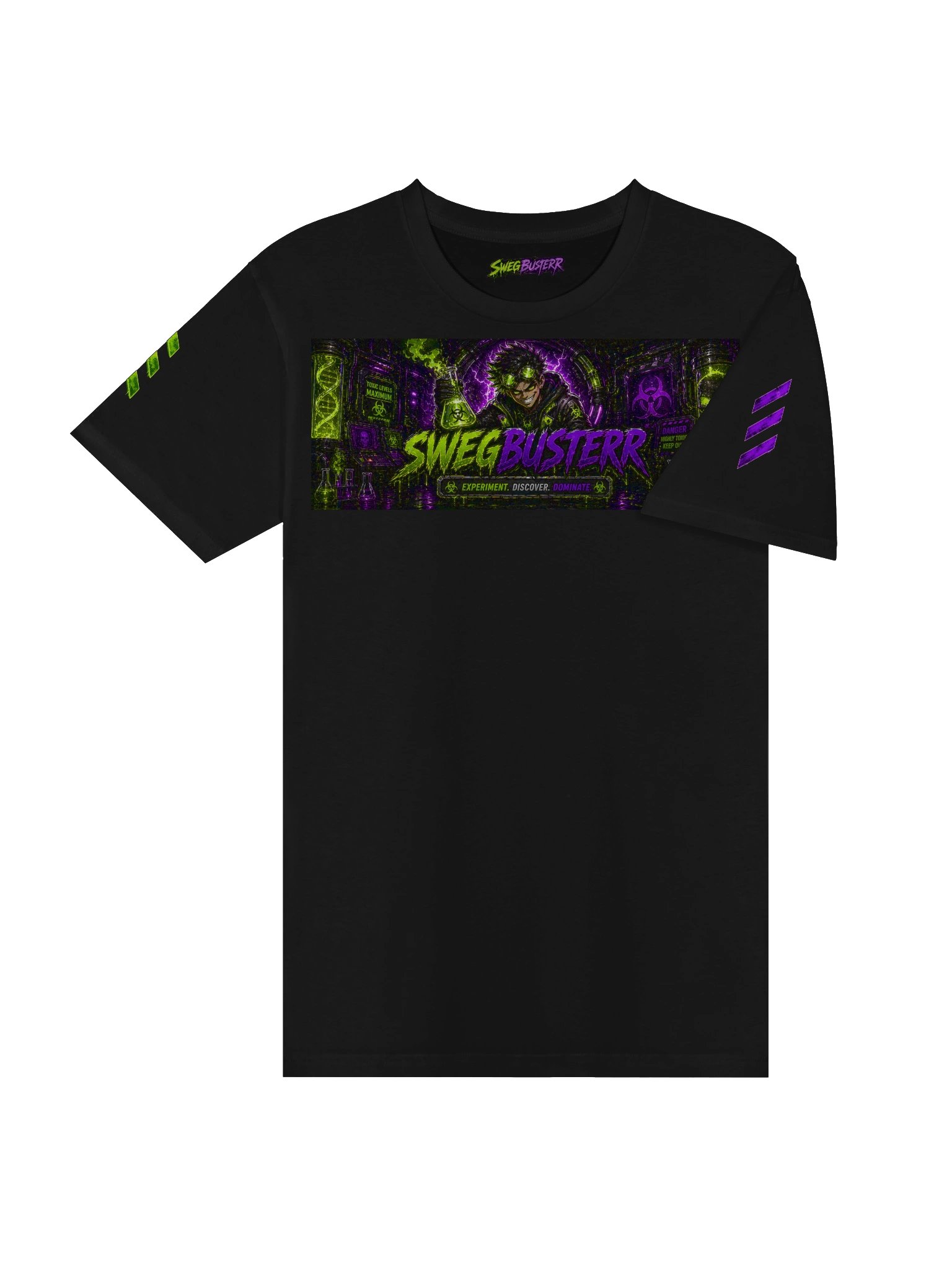 SWEGBUSTERR Neon Toxic Lab Tee product image (4)