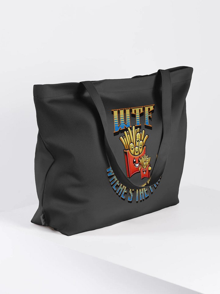 WTF Wheres The Fries Organic Tote Bag product image (1)