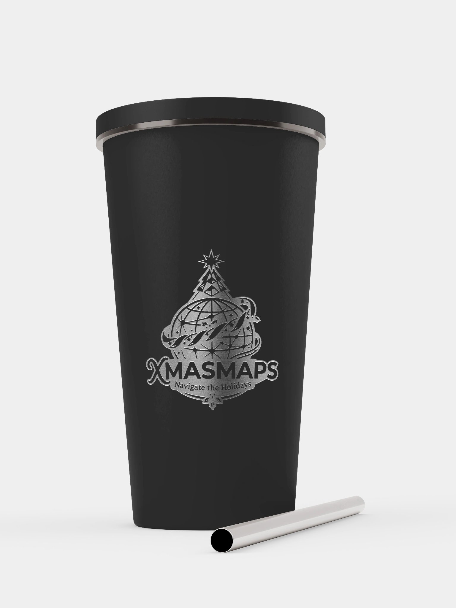 XmasMaps Frosty Route Steel Sipper product image (22)