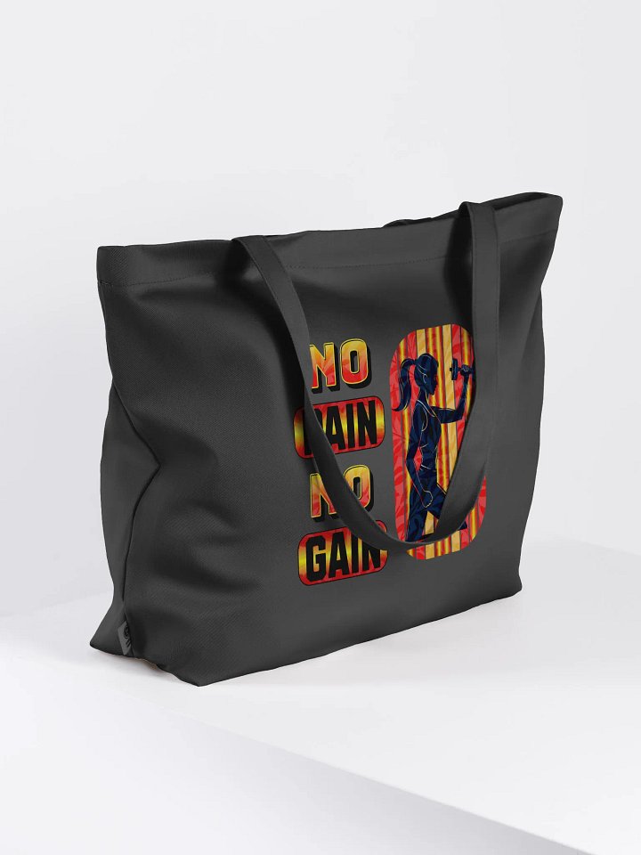 No Pain No Gain Organic Tote product image (1)