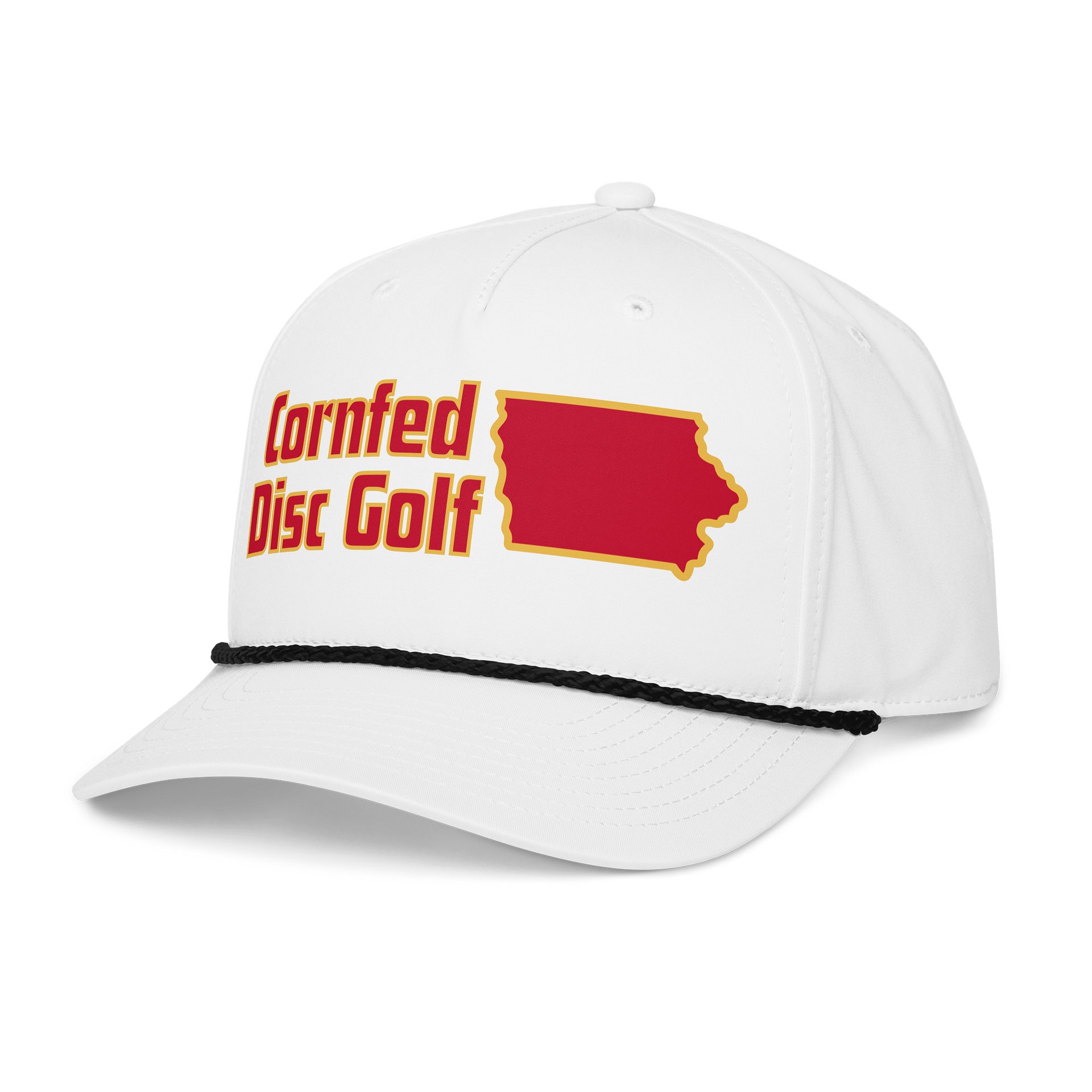 Cornfed Disc Golf Rope Hat ISU product image (7)