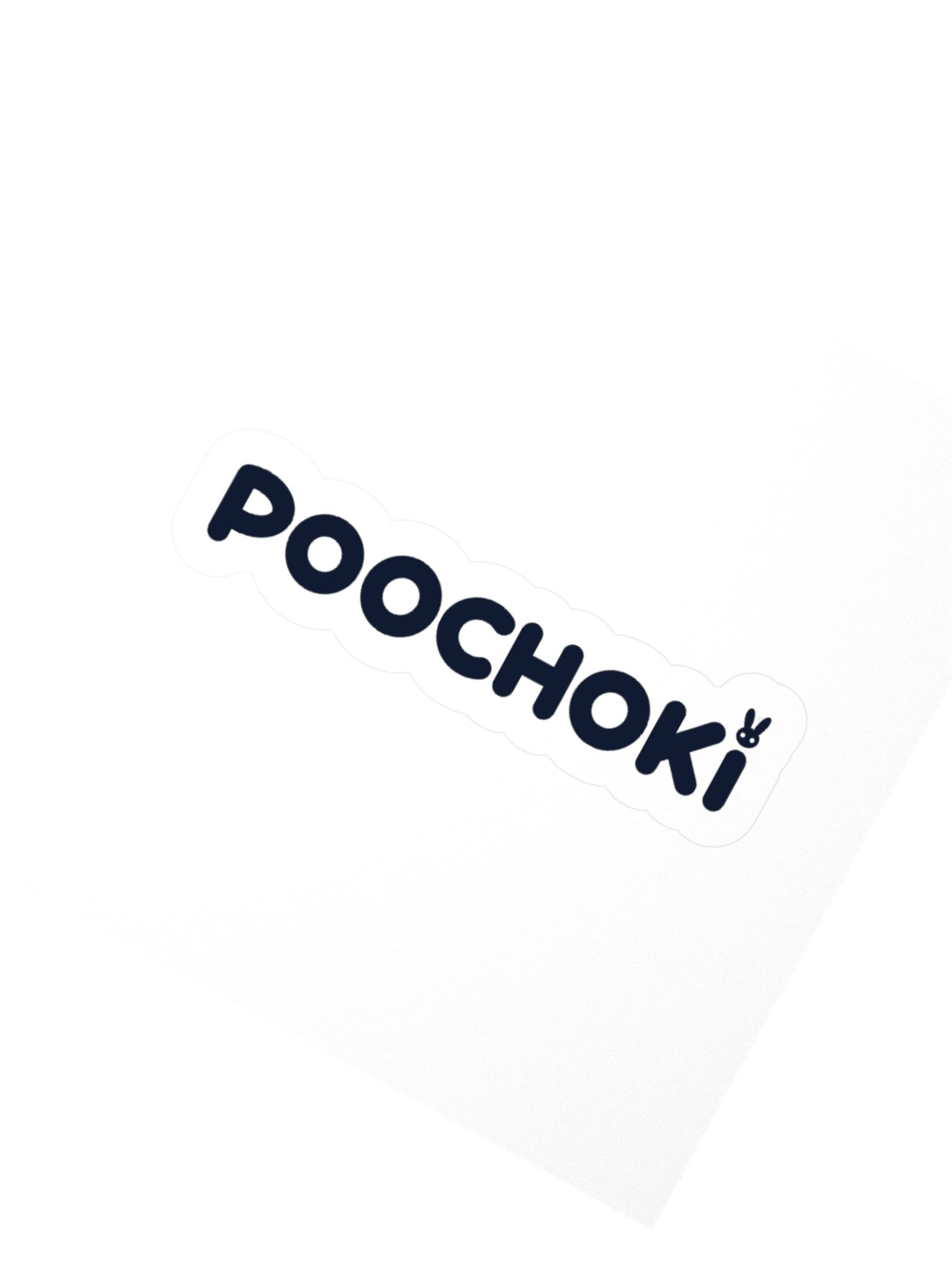 Poochoki LOGO Sticker product image (5)