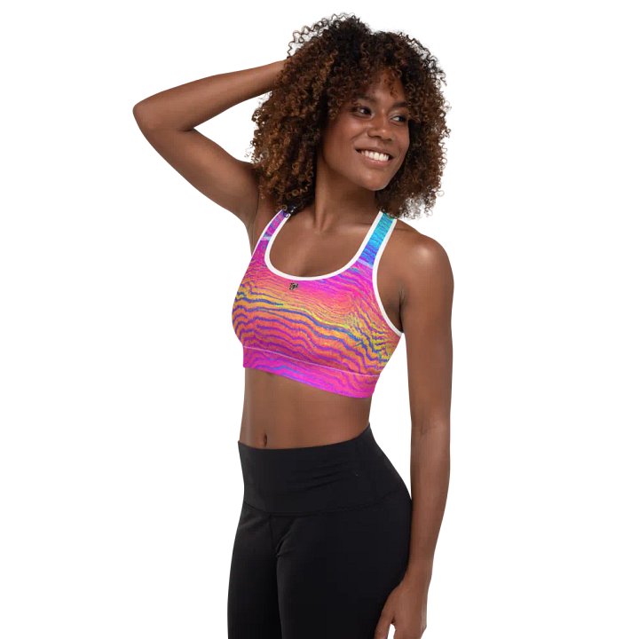 Syn Vaporwave Cheetah Sports Top product image (2)