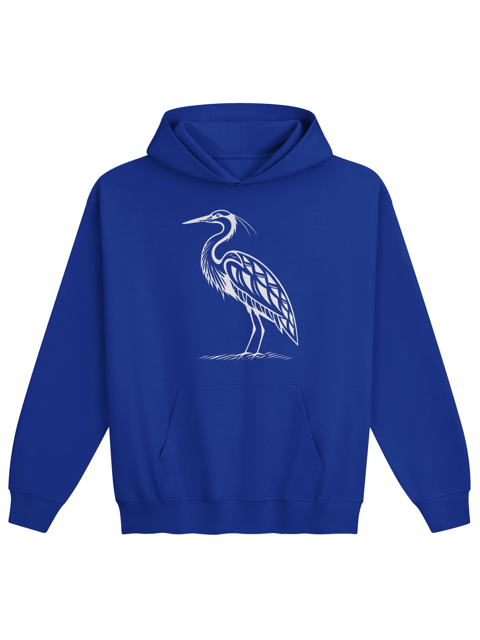 Heron Line Art Heavyweight Hoodie product image (5)