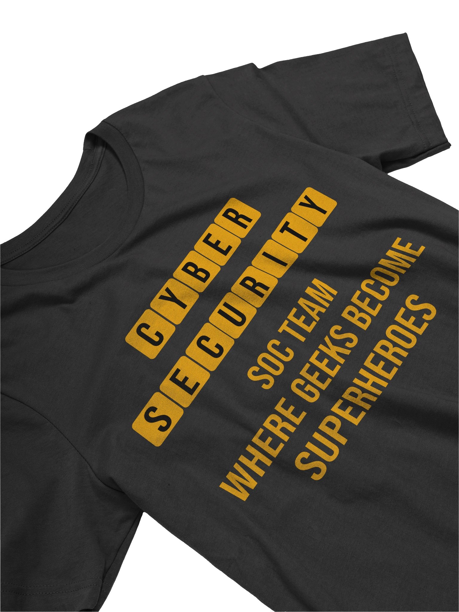 SOC Team: Where Geeks Become Superheroes | Cybersecurity T-Shirt | SOC Analyst Gift product image (2)