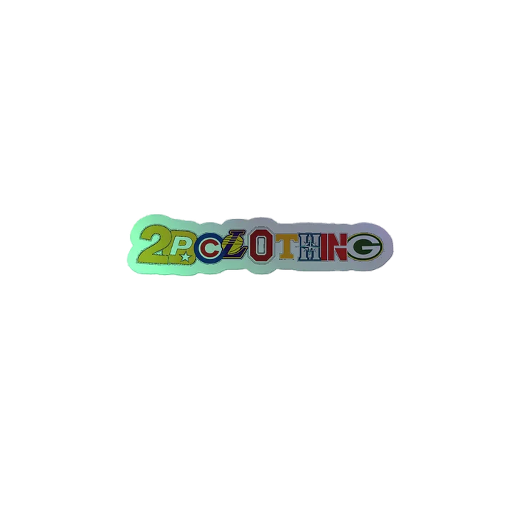 2P clothing Holographic Sticker Sheet product image (2)