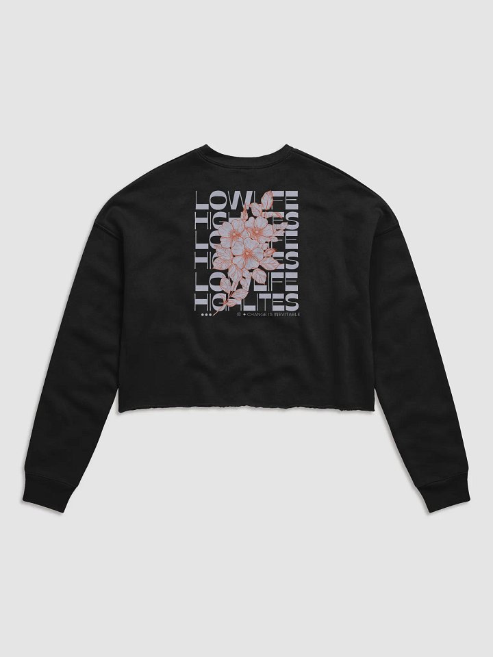 LowLifeHighLites Cropped Ultra Soft Sweatshirt product image (2)