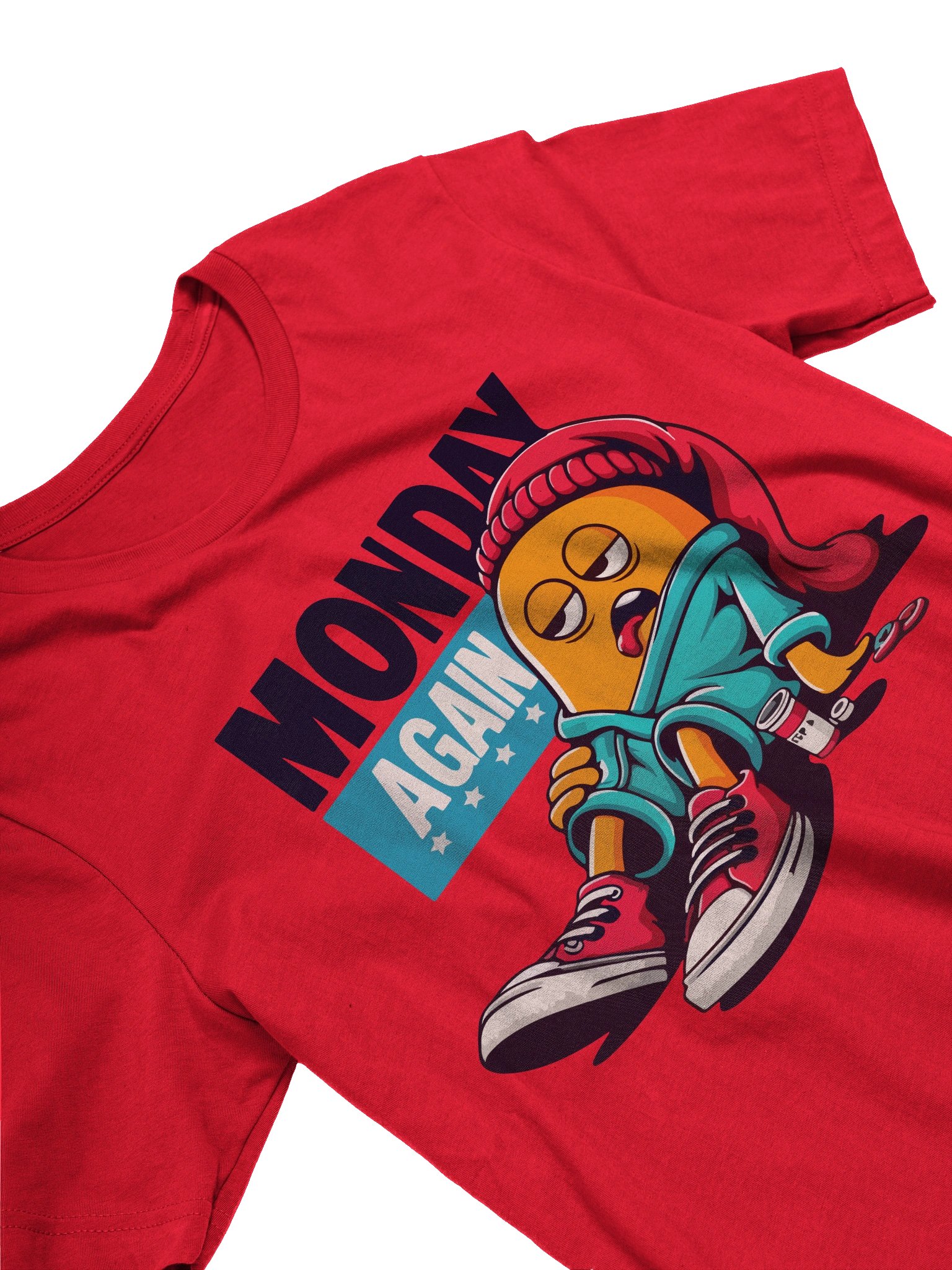 Monday Again – Lazy Mood T-shirt product image (27)