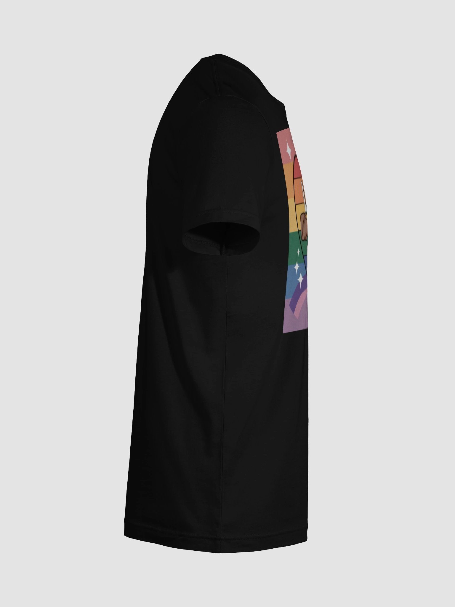 Unisex 'Love Is Love' Rainbow Heart Pride T-Shirt by Graphic Grove product image (127)