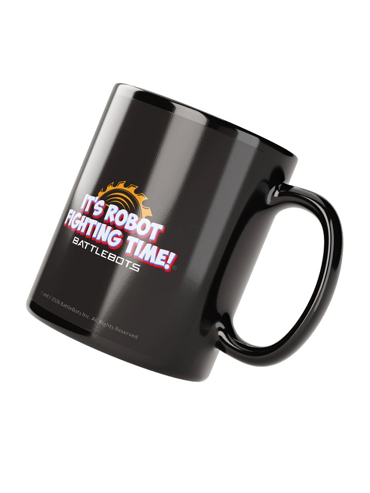 BattleBots - Sawblade Sunrise - It's Robot Fighting Time!™ - Coffee Mug - Black - 2 sizes product image (4)