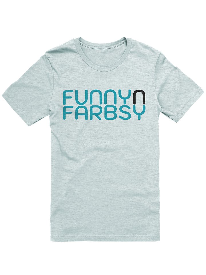 FunnyNFarbsy Wordmark Logo Shirt (Light Colors) product image (1)