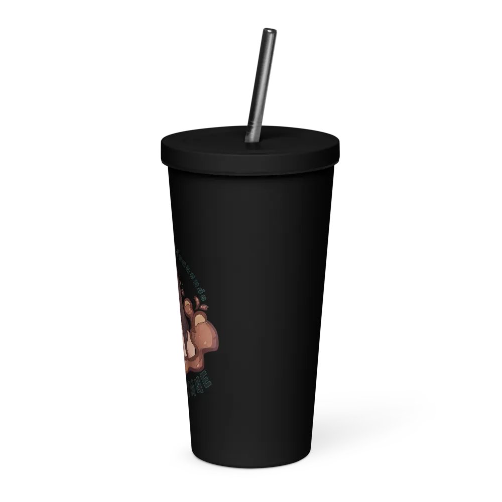 Laughter * Bird * Innuendo Insulated Tumbler with a Straw product image (7)