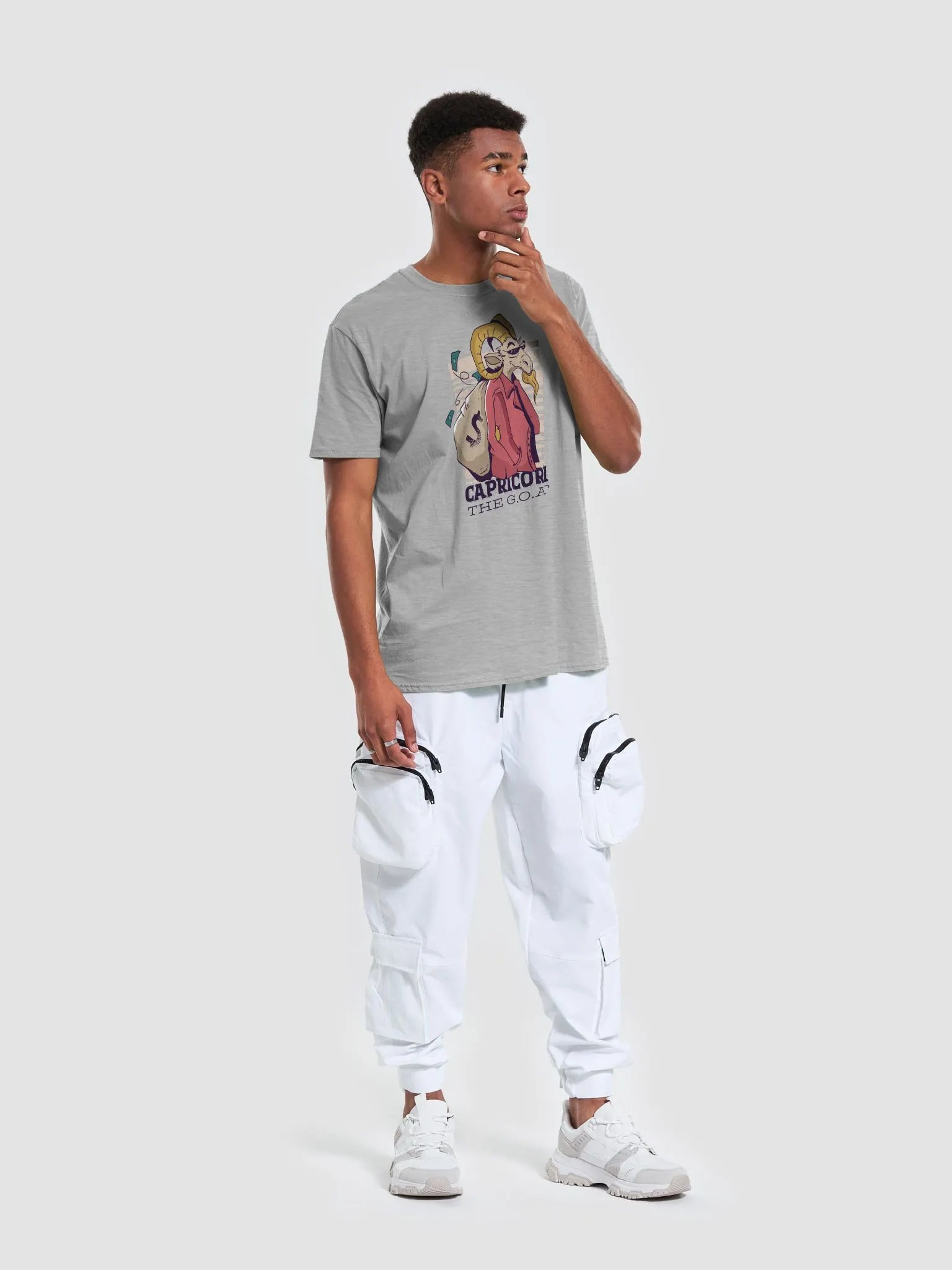 Capricorn The Goat Unisex Graphic T-Shirt product image (10)