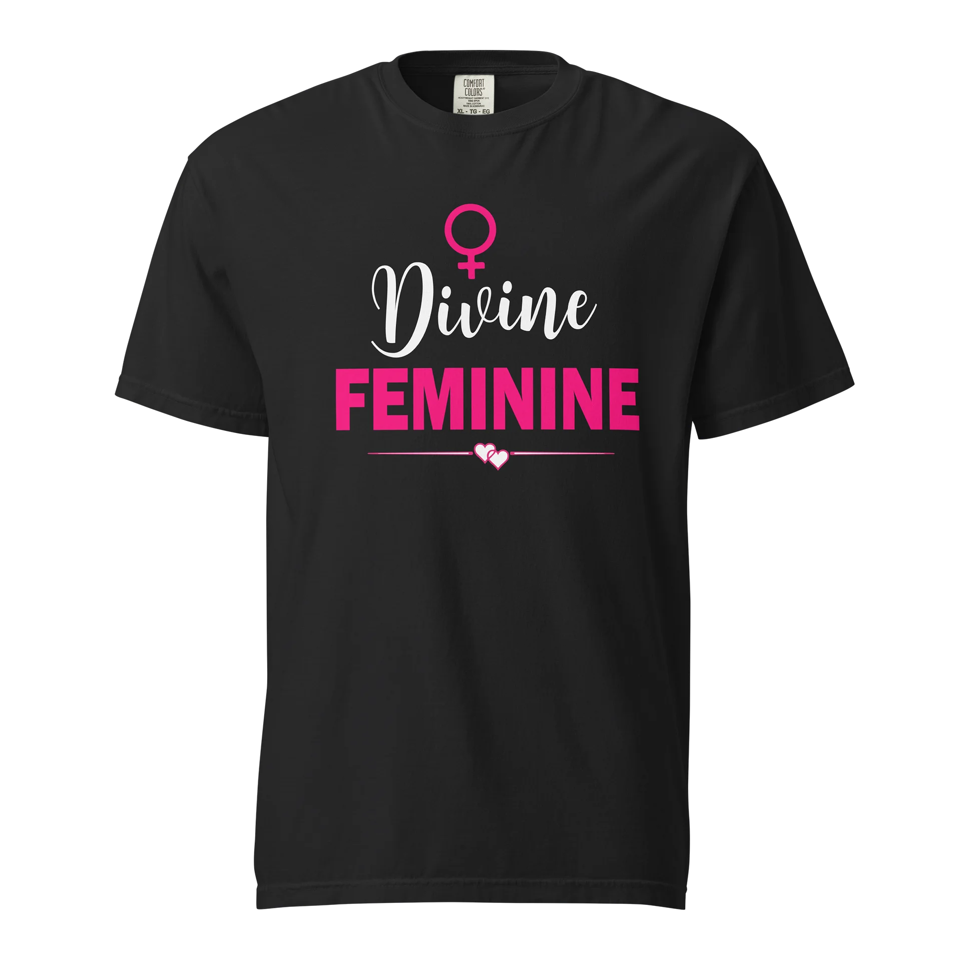 Divine Feminine – Sacred Energy Statement Tee product image (1)