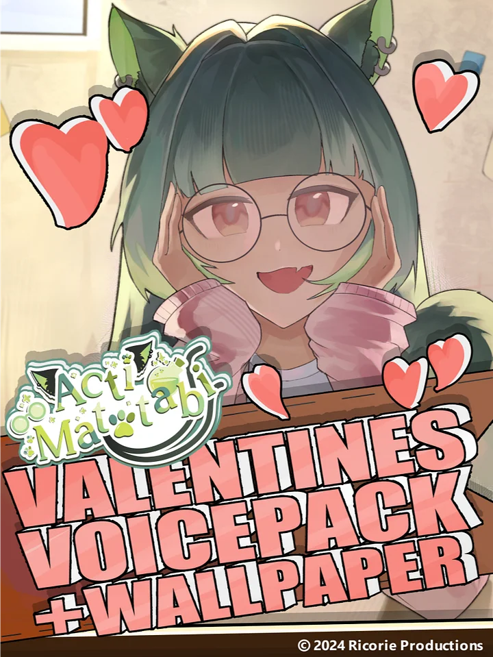 Acti Matatabi Valentine 2025 Voice Pack product image (1)