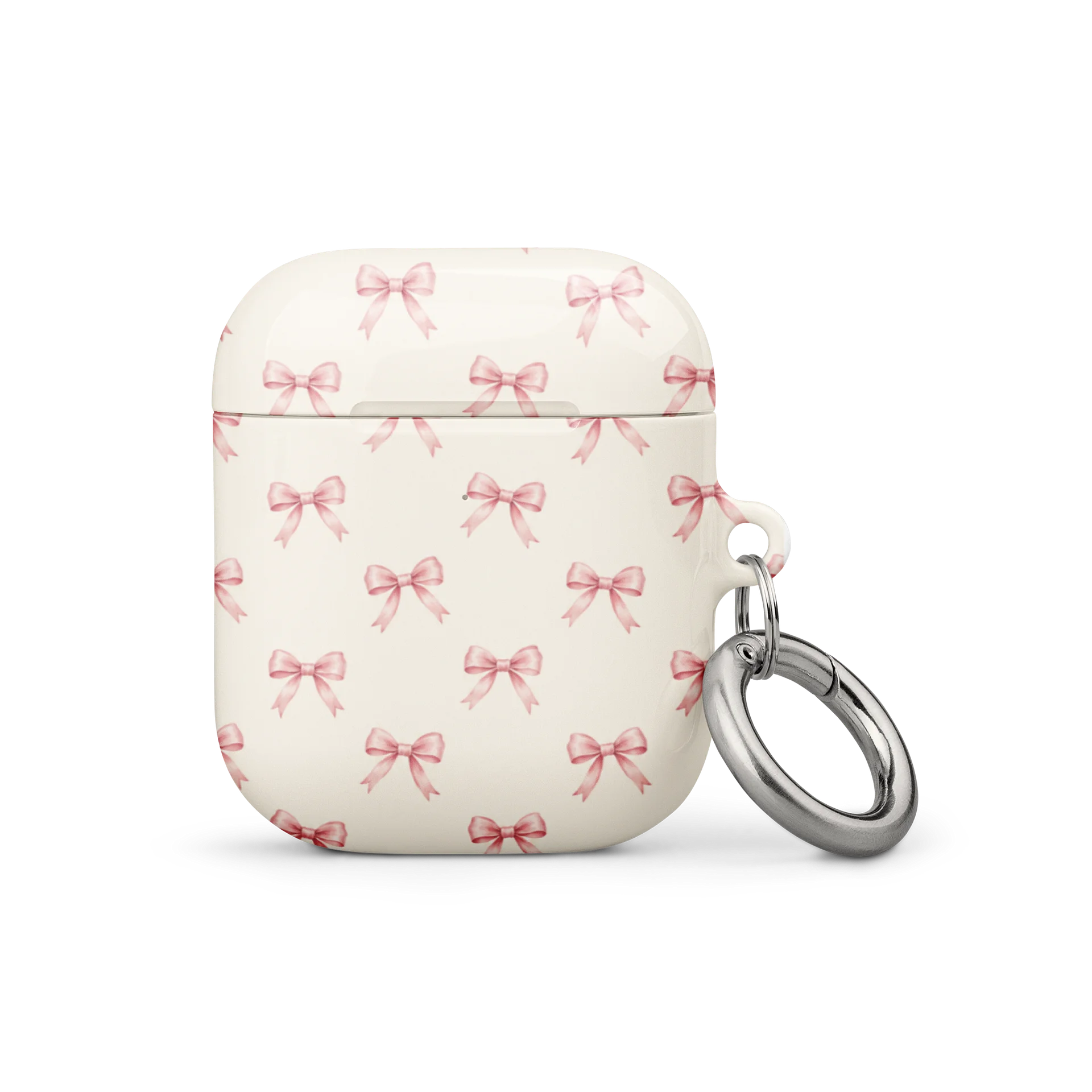 Pink Bow AirPods Case | Coquette Bow Earbud Case Cover product image (1)